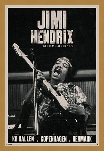 Framed Framed Live in Copenhagen - Jimi Hendrix