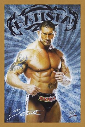 Framed Framed Batista - WWE