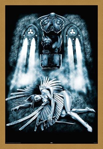 Framed Framed Fallen Angel - Art Worx