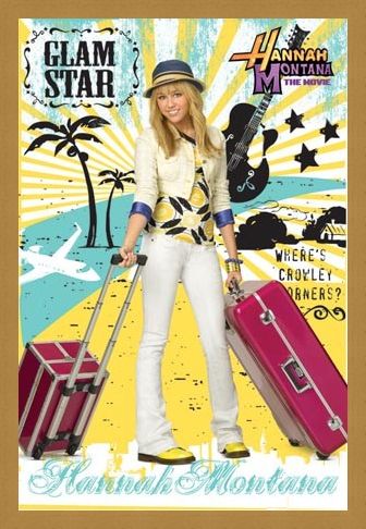 Framed Framed Glam Star - Hannah Montana: The Movie