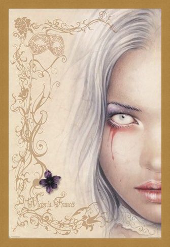 Framed Framed Tears of Blood - Victoria Frances