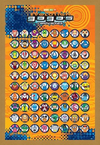 Framed Framed Gogo's Crazy Bones - Magic Box Int.