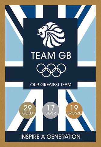 Framed Framed Inspire a Generation - Team GB - London 2012