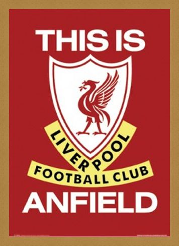 Framed Framed This Is Anfield (Liverpool Football Club Badge) - Liverpool Football Club