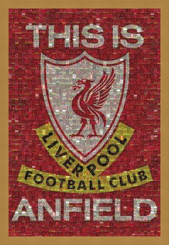 Framed Framed This Is Anfield - Liverpool FC Photomosaic
