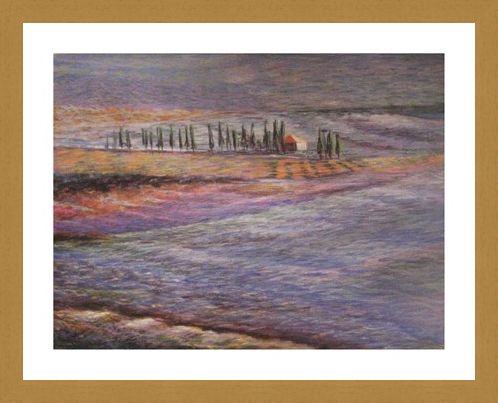 Framed Framed Tuscany No 7 - Stelio Scamanga