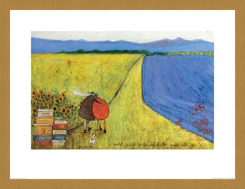Framed Framed I Would Walk To The End Of The World With You - Sam Toft