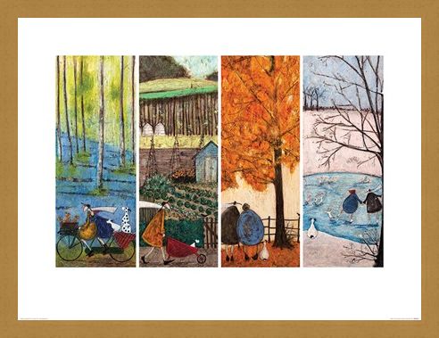 Framed Framed Which Is Your Favourite Season? - Sam Toft