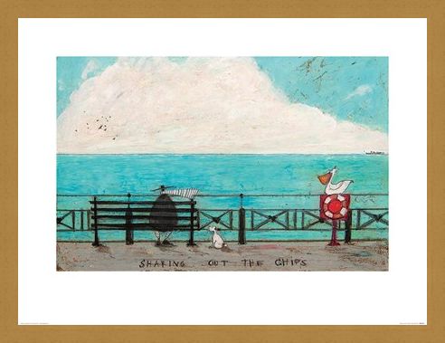 Framed Framed Sharing Out The Chips - Sam Toft