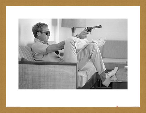 Framed Framed Steve McQueen Takes Aim - Time Life