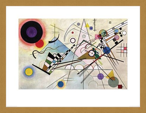 Framed Framed Composition VIII - Wassily Kandinsky