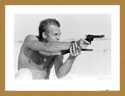 Framed Framed Steve McQueen - Pistols - Time Life
