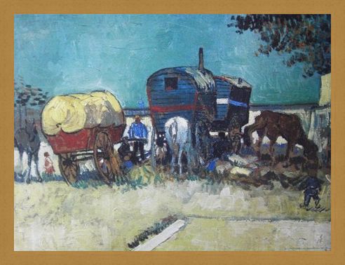 Framed Framed Trailers - Vincent Van Gogh