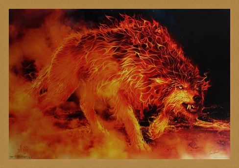 Framed Framed Fire Stalker - Tom Wood