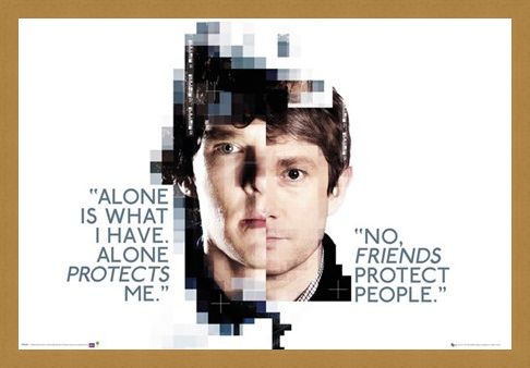 Framed Framed Alone Is What I Have - Sherlock