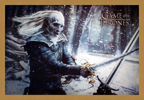 Framed Framed The White Walkers Of Westeros - Game Of Thrones