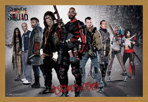 Framed Framed Group Shot - Suicide Squad