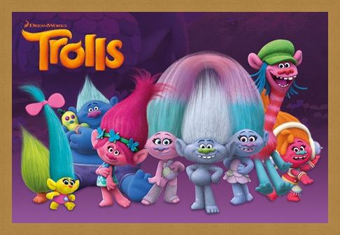 Framed Framed Meet The Trolls! - Trolls Characters