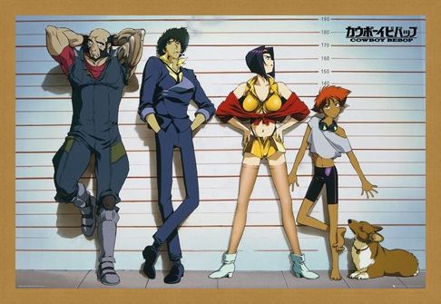Framed Framed Line Up - Cowboy Bebop