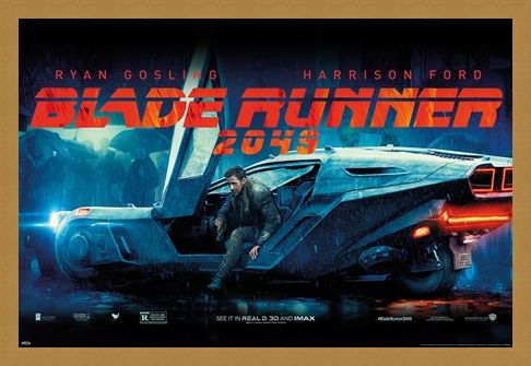 Framed Framed Flying Car - Blade Runner 2049