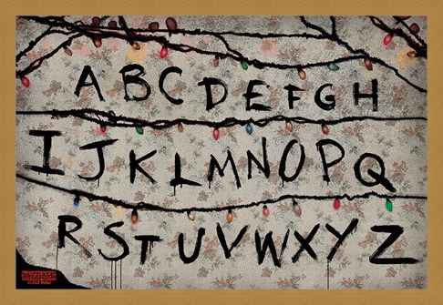 Framed Framed (R, U, N) - Stranger Things