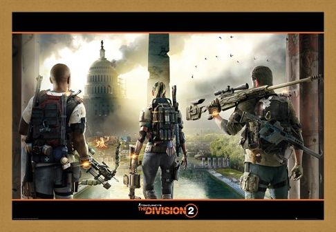 Framed Framed A City In Ruins - The Division 2