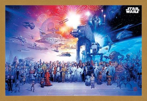 Framed Framed Universe - Star Wars