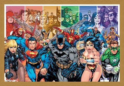 Framed Framed Justice League of America - DC Comics