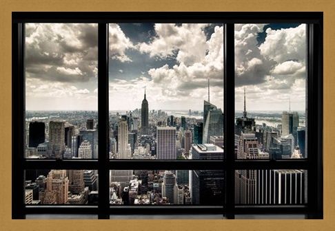 Framed Framed New York View - New York City