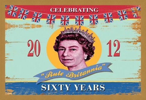 Framed Framed Rule Britannia - Martin Wiscombe
