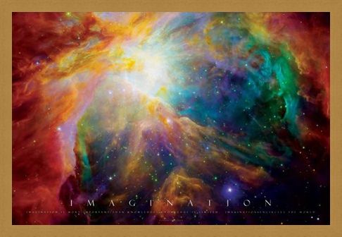 Framed Framed Imagination - Albert Einstein