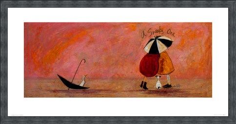 Framed Framed A Sneaky One Art - Sam Toft