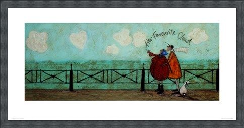 Framed Framed Her Favourite Cloud - Sam Toft