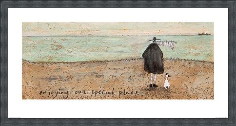 Framed Framed Enjoying our Special Place - Sam Toft