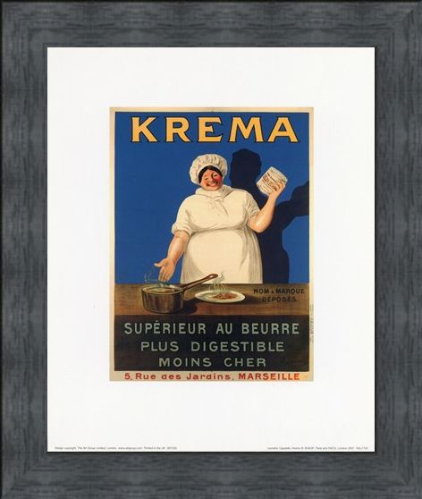 Framed Framed Krema - Leonetto Cappiello