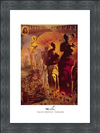 Framed Framed Hallucinogenic Toreador, 1969 - 70 - Salvador Dali