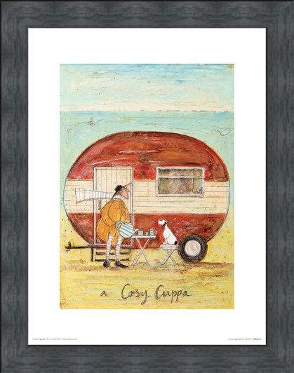 Framed Framed A Cosy Cuppa - Sam Toft