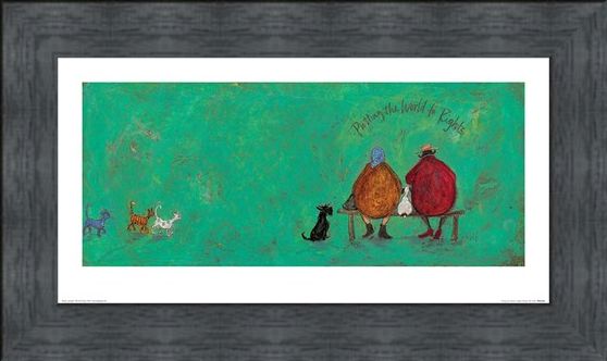 Framed Framed Putting the World to Rights - Sam Toft