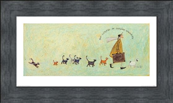 Framed Framed The Suitcase of Sardine Sandwiches - Sam Toft