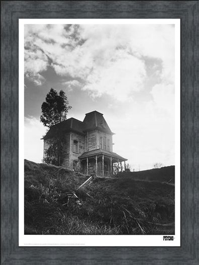 Framed Framed Psycho House On The Hill - Alfred Hitchcock