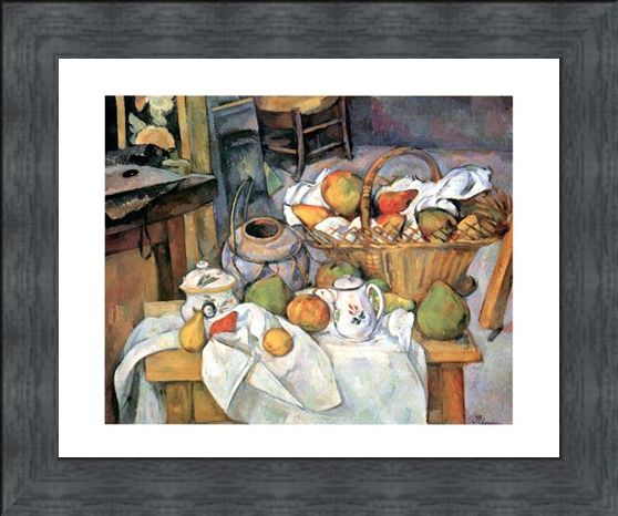 Framed Framed Natura Morta - Paul Cezanne