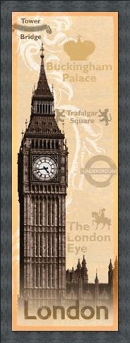 Framed Framed London Landmarks - Iconic London Sights