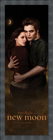 Framed Framed Edward and Bella in the Woods - Edward Cullen and Bella Swann in Twilight;New Moon