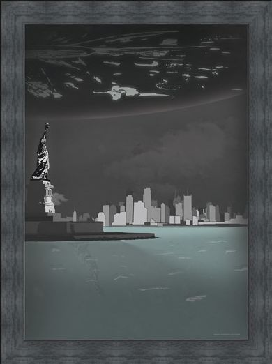Framed Framed Your Liberty Is At Stake - Inspired By Independence Day