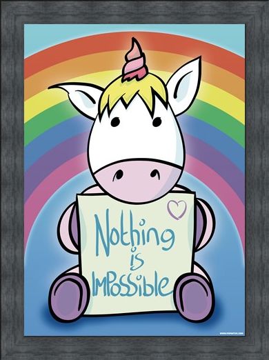 Framed Framed Dream Big - Nothing Is Impossible