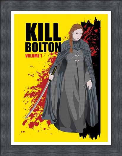 Framed Framed Sansa Stark's Revenge - Kill Bolton