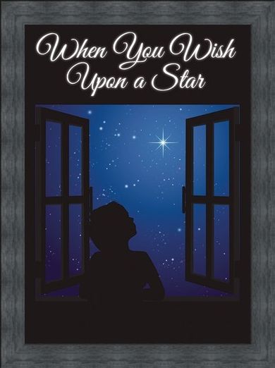 Framed Framed A Child's State Of Dreaming - When You Wish Upon A Star