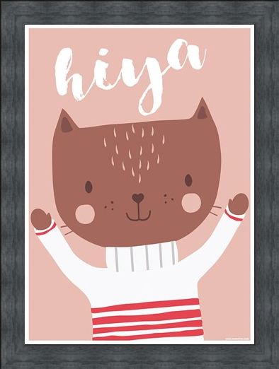 Framed Framed A Fabulous Feline - Hiya!