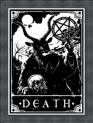 Framed Framed Death - Deadly Tarot