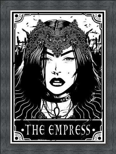 Framed Framed The Empress - Deadly Tarot
